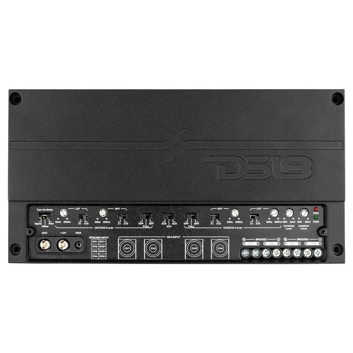 DS18 4Ch Marine & Powersports/Motorcycle Full Range Amplifier Class D 3000W DX4