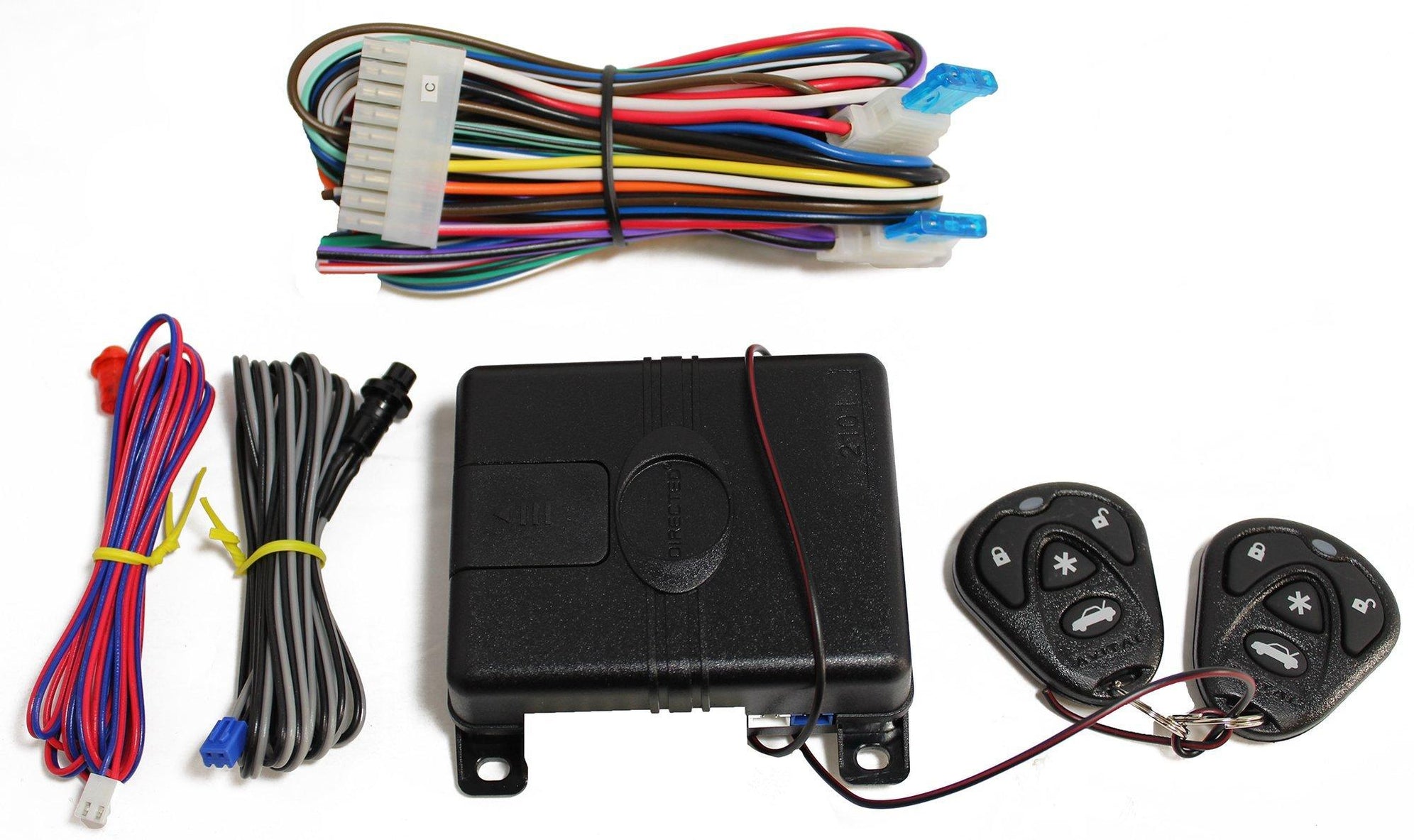Key Less By Pass Module 1-Way Keyless Entry with Two 4-Button Remotes + DB3 Bypass Module — Big ...