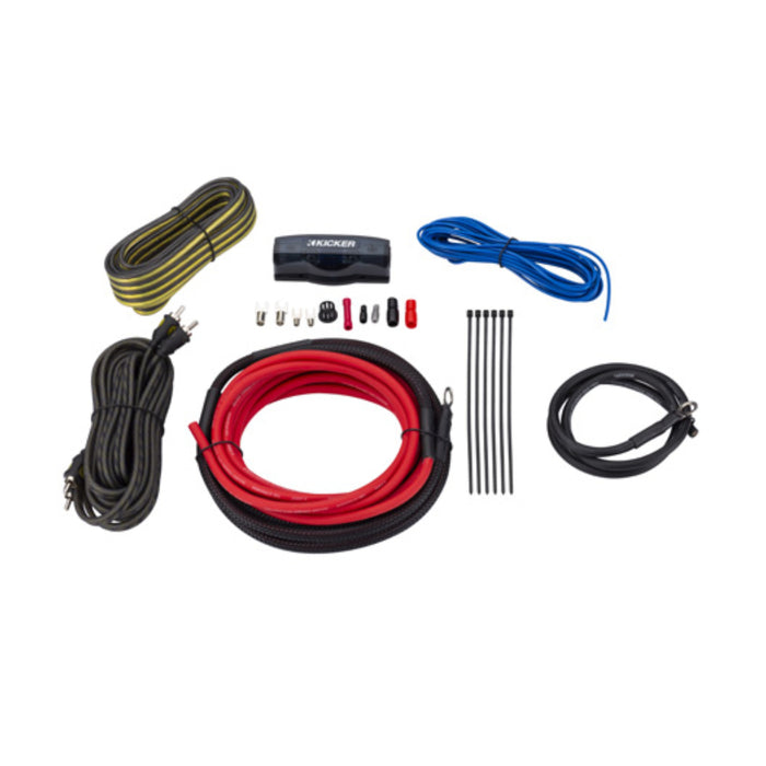 Kicker V-Series Complete 6 AWG 2 Channel Amplifier Installation Wire Kit 47VK6