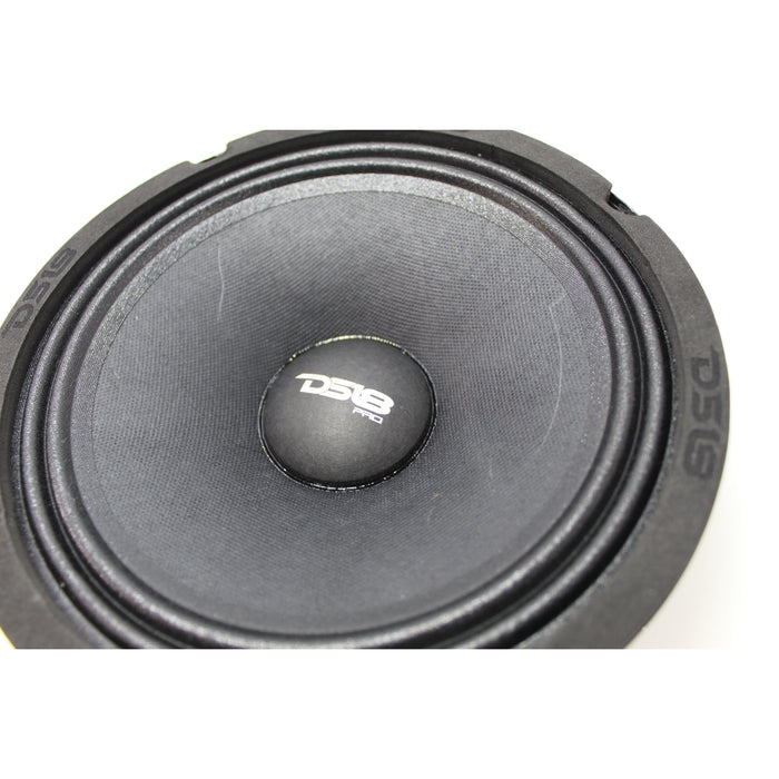 DS18 PRO 8" Mid-Range Speaker 400 Watt 4 Ohm with Ultra Slim Neo Magnet OPEN BOX