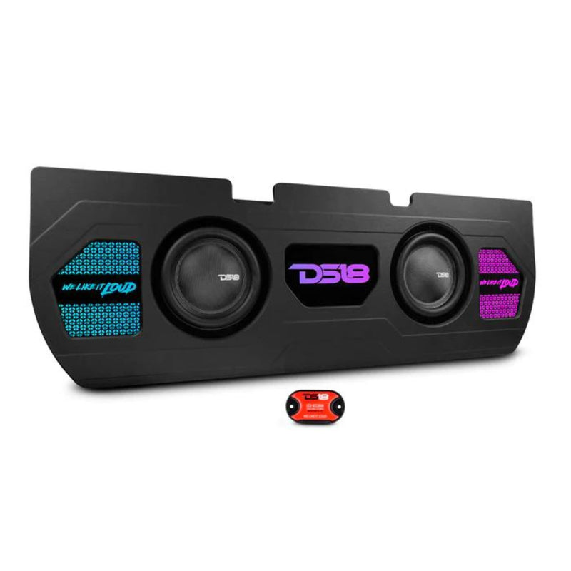DS18 Dual 10" Sealed Subwoofer Loaded Enclosure for 2022+ Tundra 1200W RMS