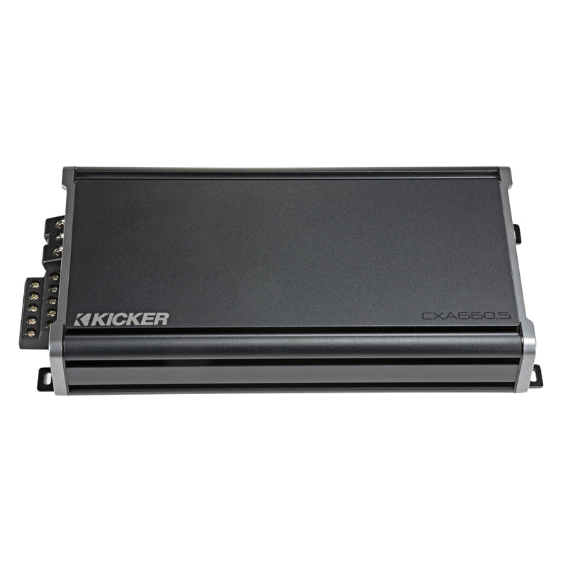 Kicker 660W RMS 4-Channel Full-Range Amplifier w/300-watt Class D Sub Channel