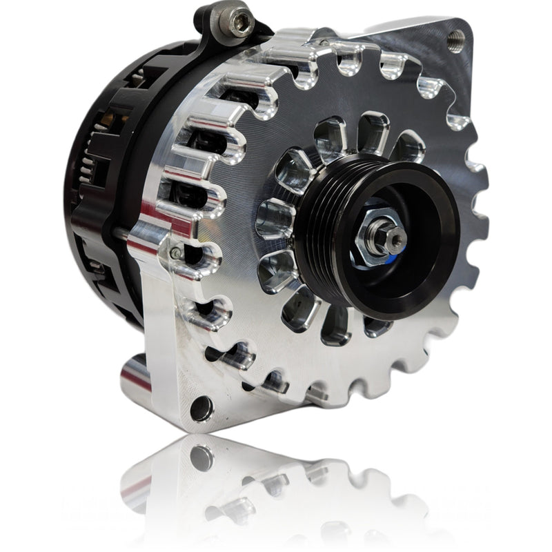 Mechman E-Series 250 Amp Machined Alternator For 1986-1991 3.8L Fits 6/12 CS144