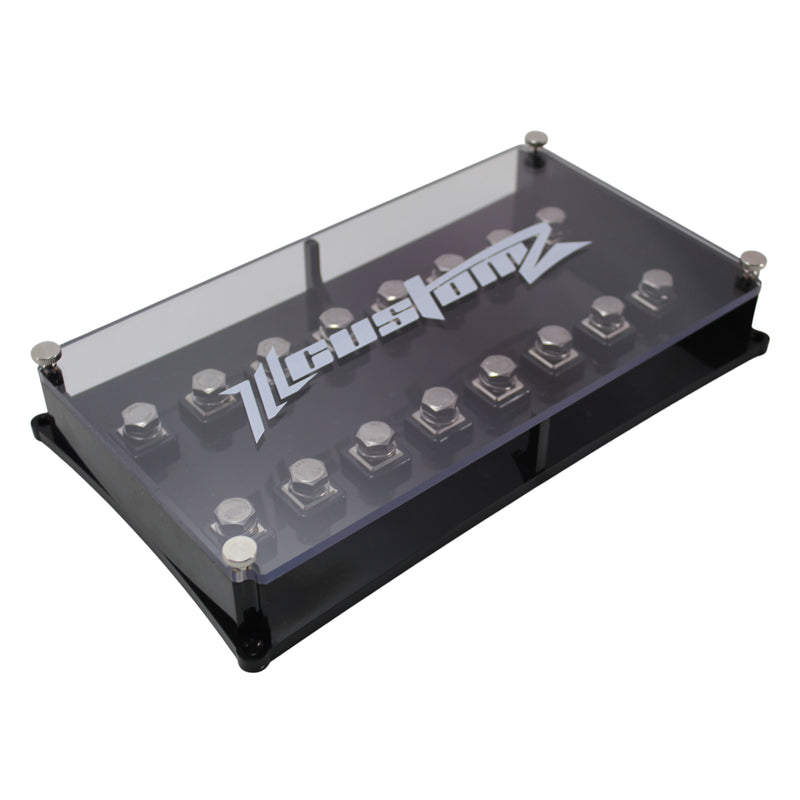 ILL Customz Lug Style Multi ANL Fuse Holder Distribution Blocks (4 / 6 / 8)