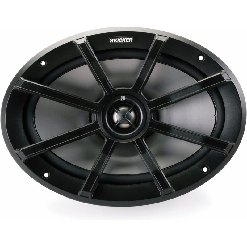 Kicker 6" x 9" 180W 4 Ohm Coaxial Weather-proof Powersports Speakers 40PS694