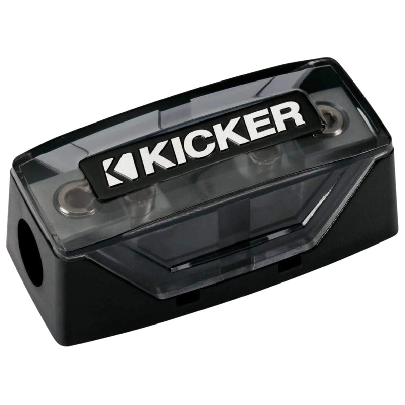 Kicker AFS Single Fuse Holder 1/0-8 AWG in/out 46FHS