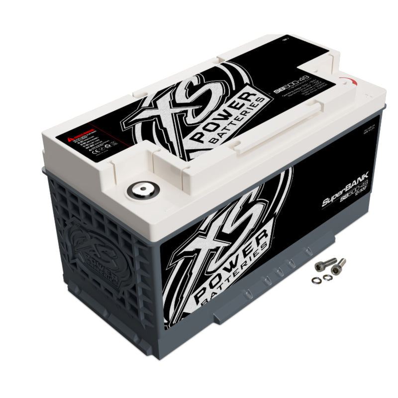 XS Power 12V AGM Super Capacitor Bank BCI Group 49 4000W 500 Farad SB500-49