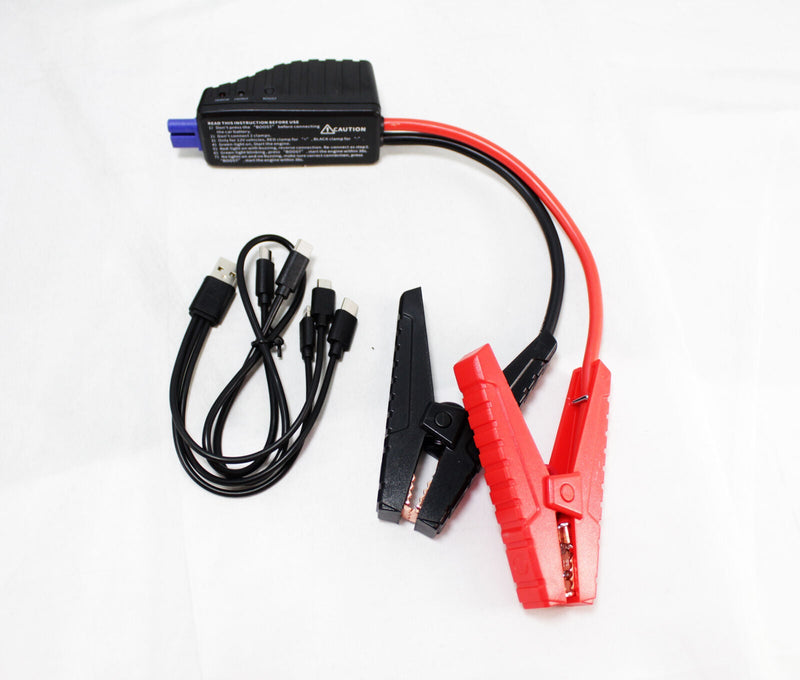 XS Power 13,000mAH Power Bank Charging Unit w/ Jumper Cable & Charging Cables