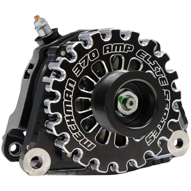 Mechman 370-Amp Billet Alternator for Dodge Ram Diesel Trucks / B11378370B