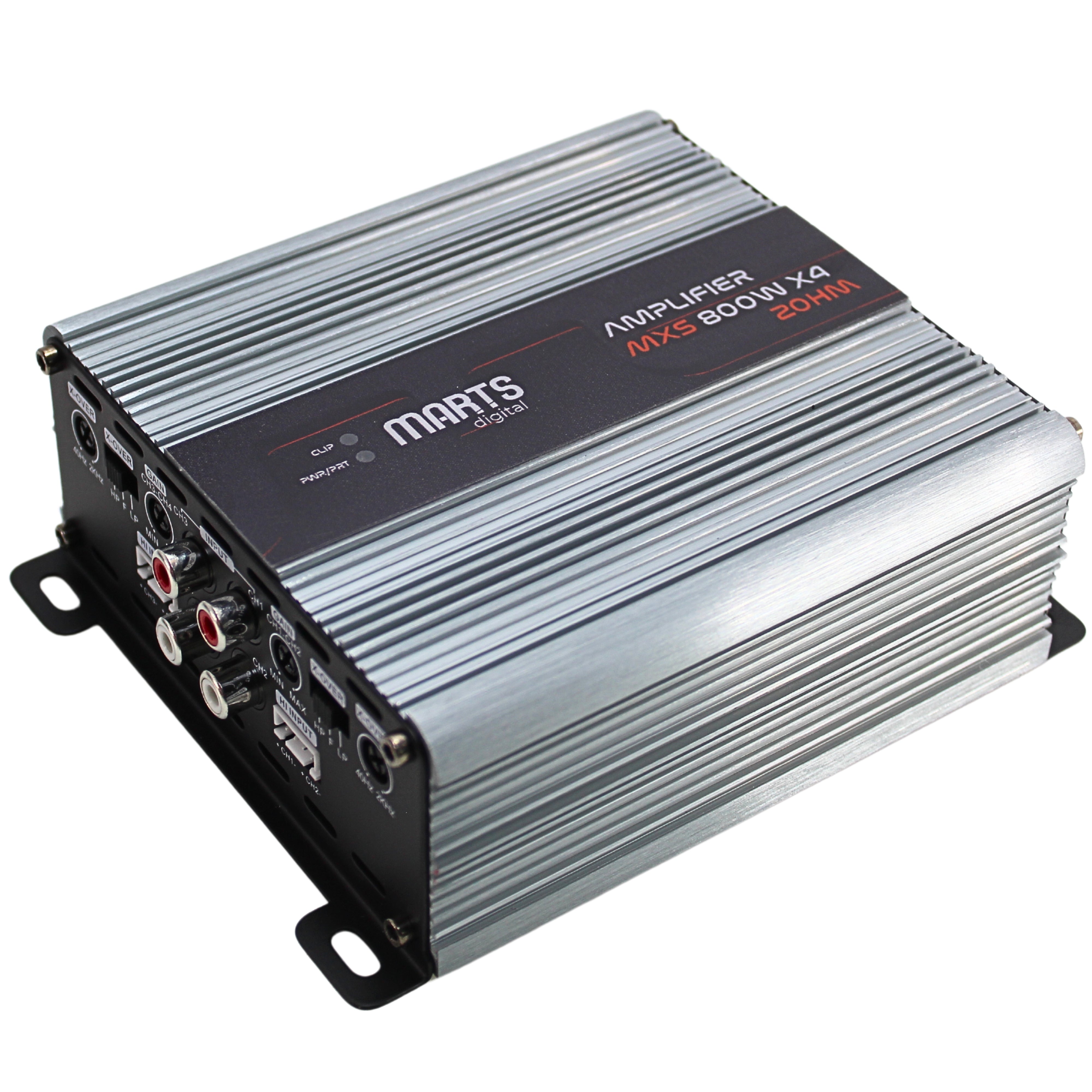 Marts Digital MXS Series 4 Channel 800W Full Range 2 Ohm Amp MXS