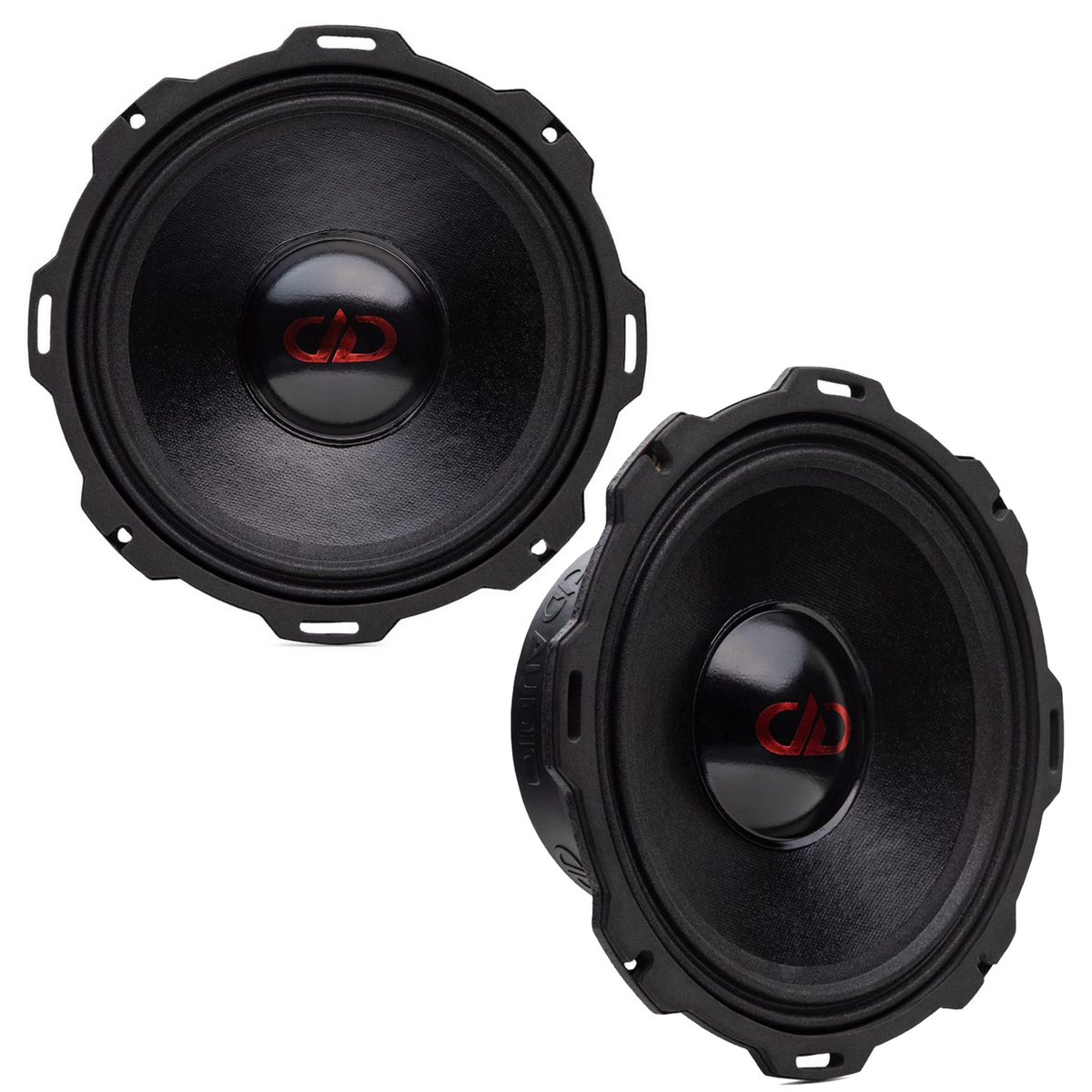DD Audio Digital Designs 8 Inch 300W 4-Ohm Mid-Range Speakers VO