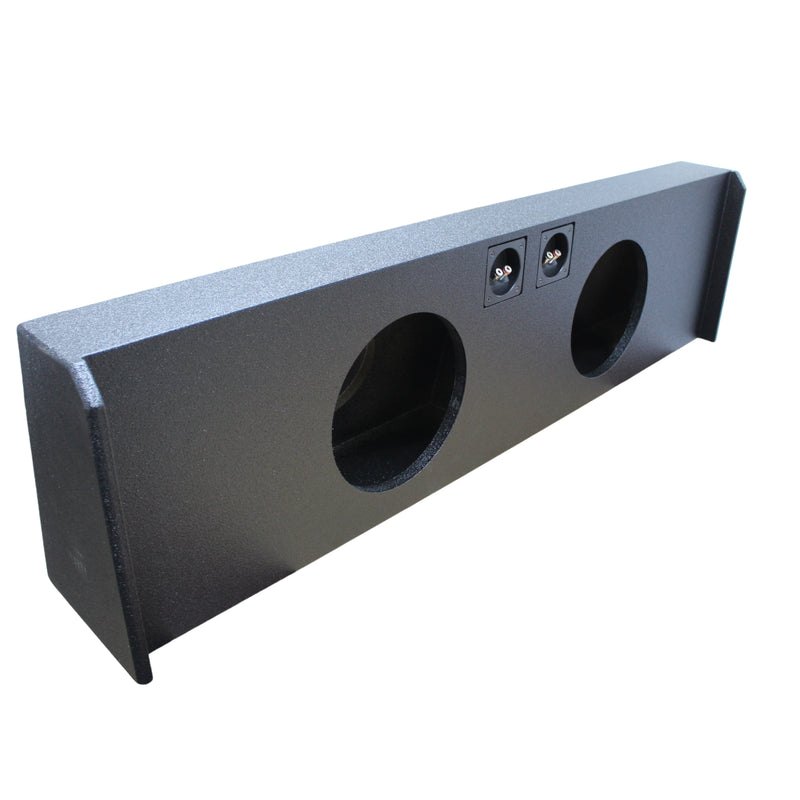 King Boxes 12" Dual DF Sealed Box 09-Up F150, 17-Up F250/350 CrewCab AK-FORD0912