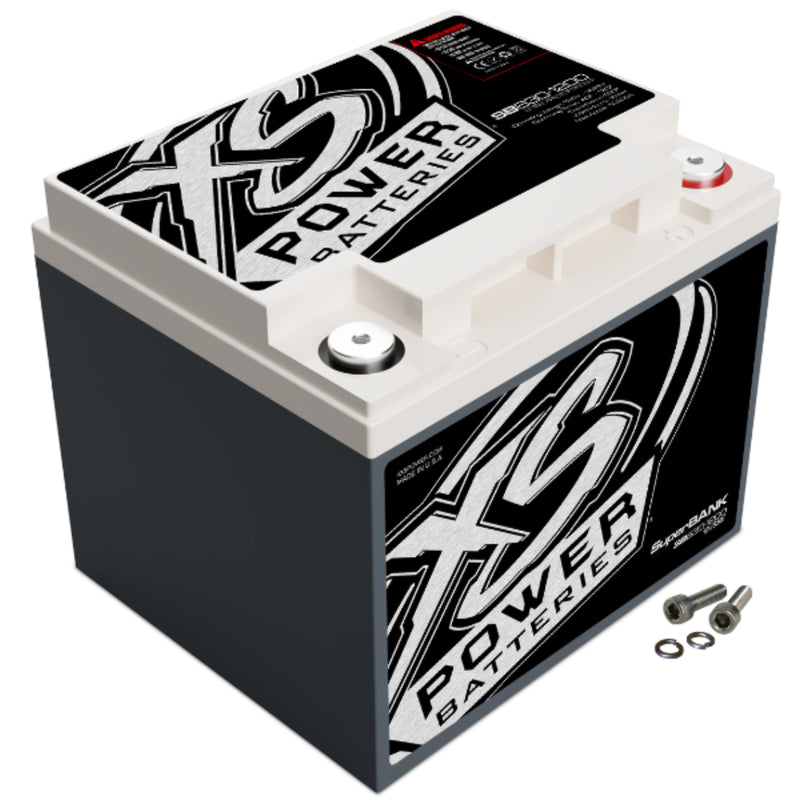 XS Power 12V Super Capacitor Bank 4000W 630 Farad 16Wh 15500 Amps SB630-1200