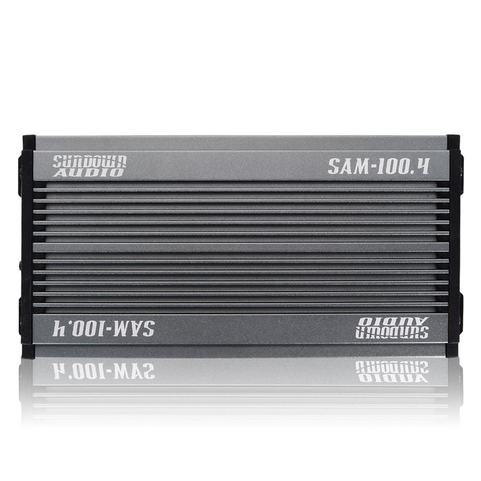 Sundown Audio 4Ch Micro Marine & Powersports Amplifier Class D 400w SAM-100.4