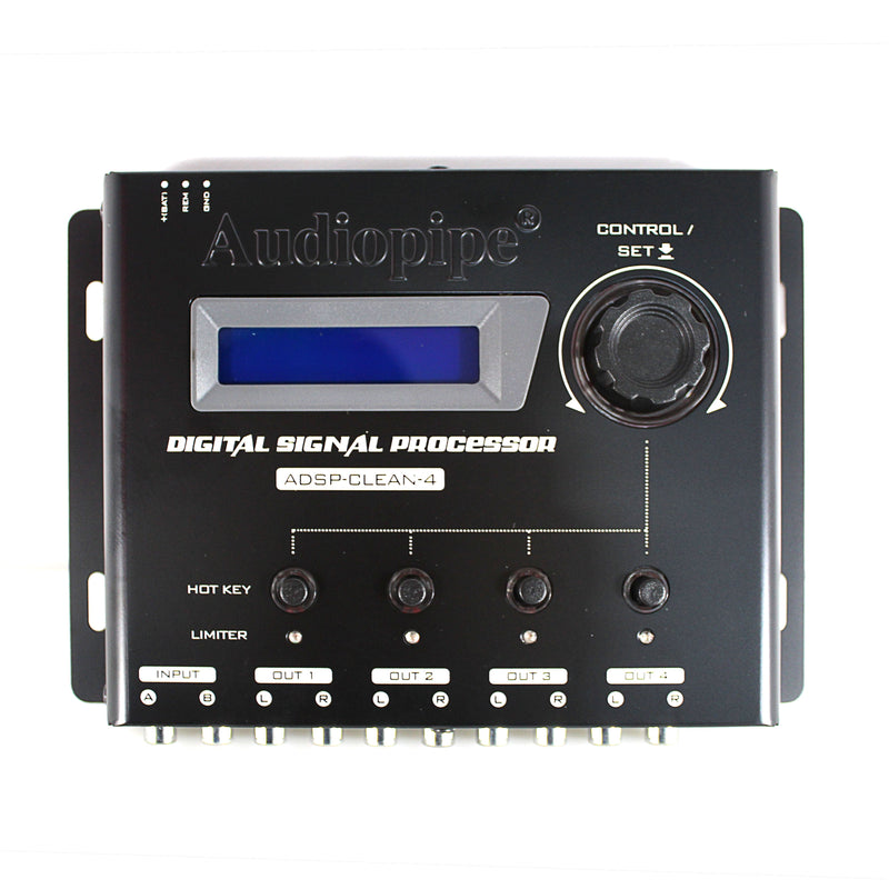Digital 1 in / 4 out Signal Processor Audiopipe ADSP-CLEAN-4