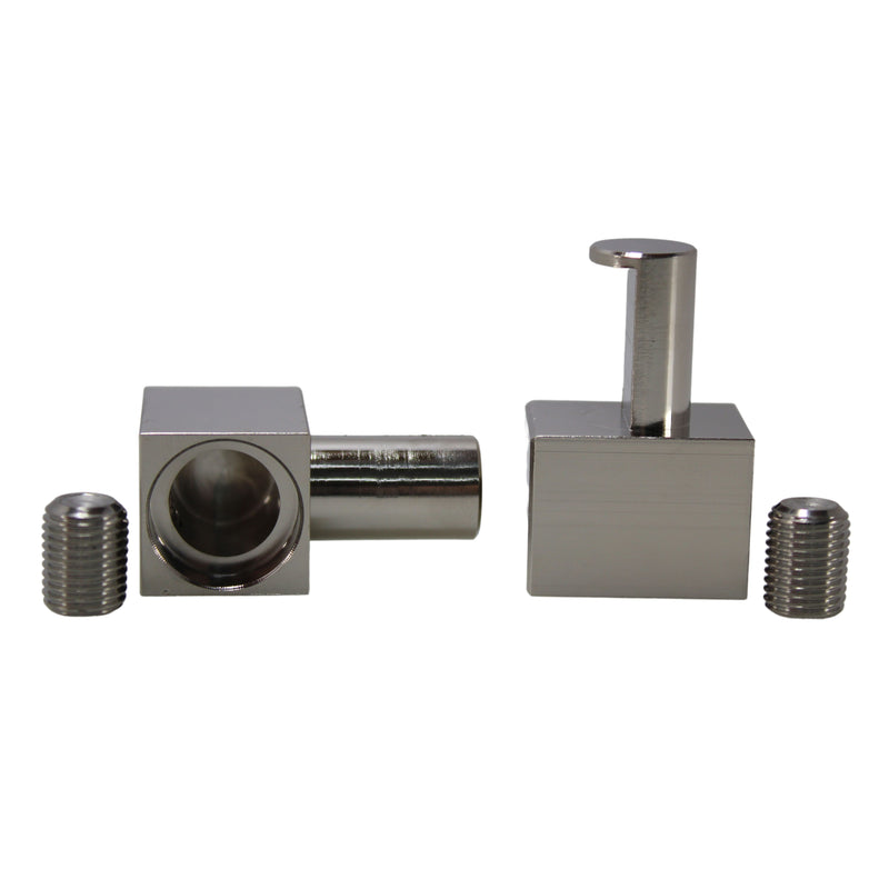 ILL Customz 90 Degree 1/0 to 1/0 Amplifier Input Adapters LC-0-TO-0-90