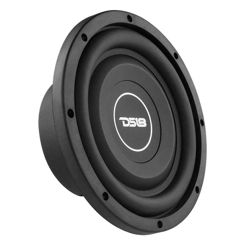 DS18 SRW8.4 8" 150W RMS 4 Ohm Single Voice Coil Shallow Subwoofer