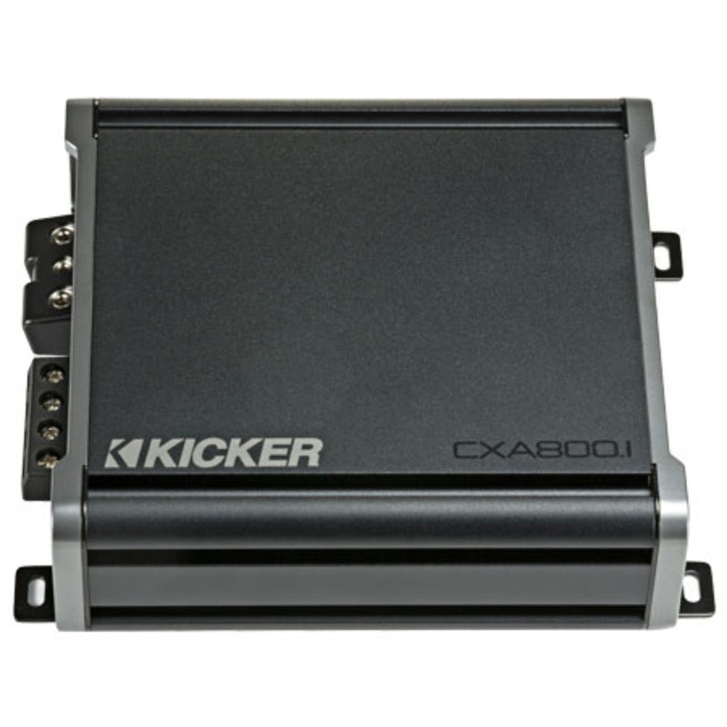 Kicker CX Series Monoblock Bass Amplifier Class D 800W RMS 1 Ohm 46CXA8001T