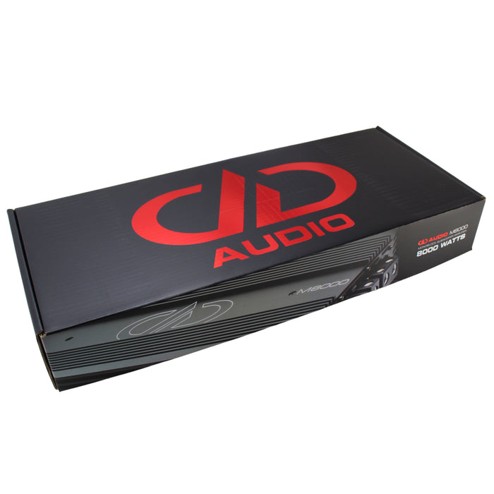 DD Audio Monoblock Amplifier 8000W RMS High-Efficiency Class D M8000