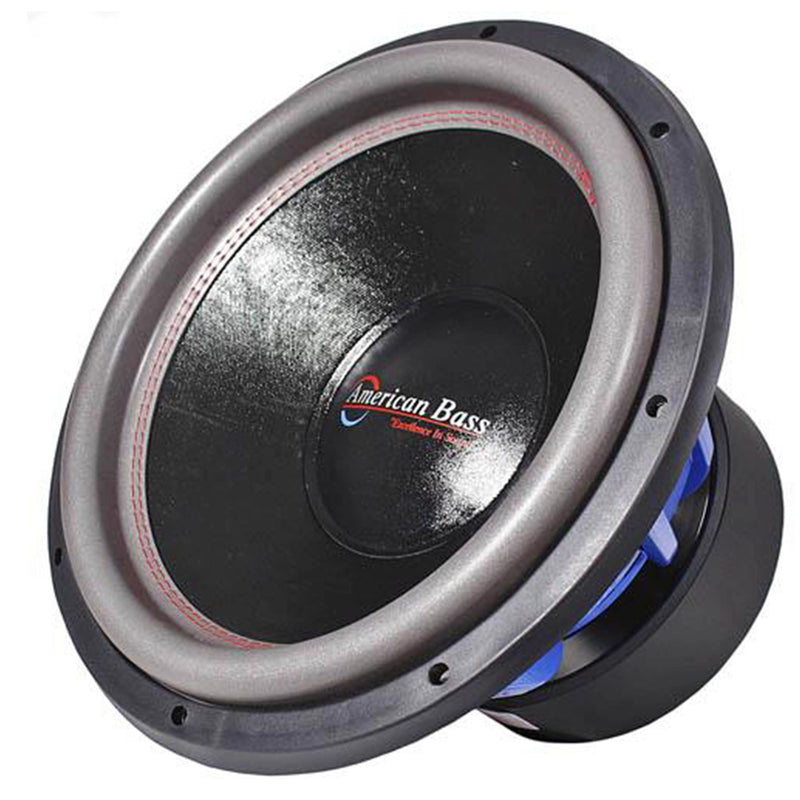American Bass HD Series 15" 2200W RMS 2-Ohm DVC Subwoofer / HD-15D2-v2