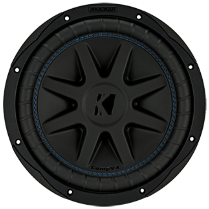 Kicker CompVX Series 10" DVC 2-Ohm 1200-Watt Peak Subwoofer 50CVX102
