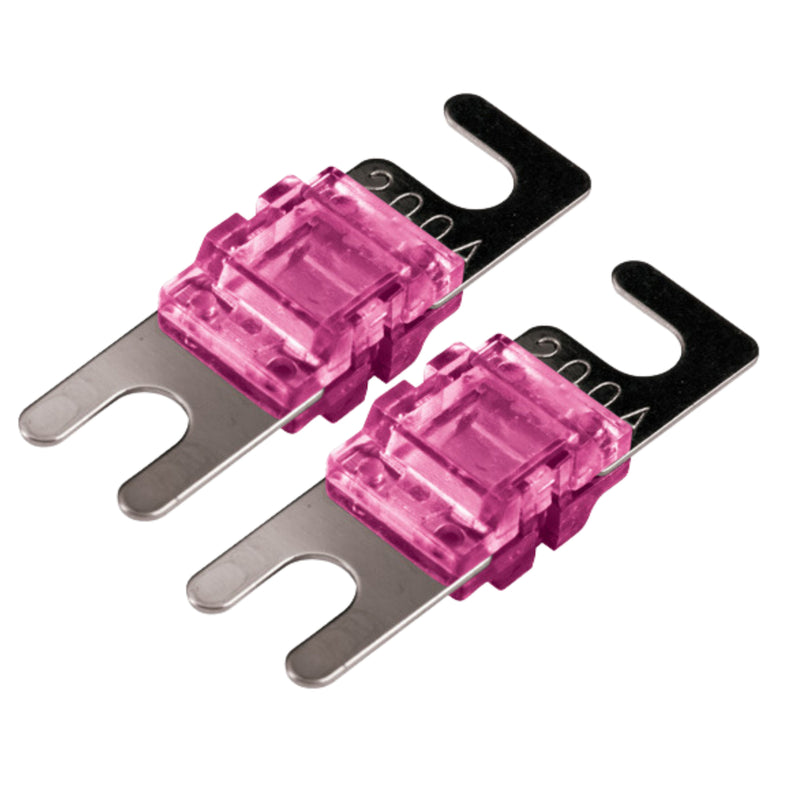 Kicker Pair Of 200 AMP Platinum Plated AFS High AMP Fuses