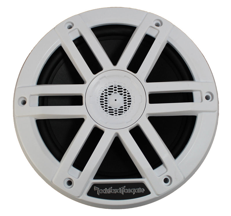 6.5" 2-Way 65W RMS 4 Ohm White Marine & Powersports Speaker Pair Rockford M0-65