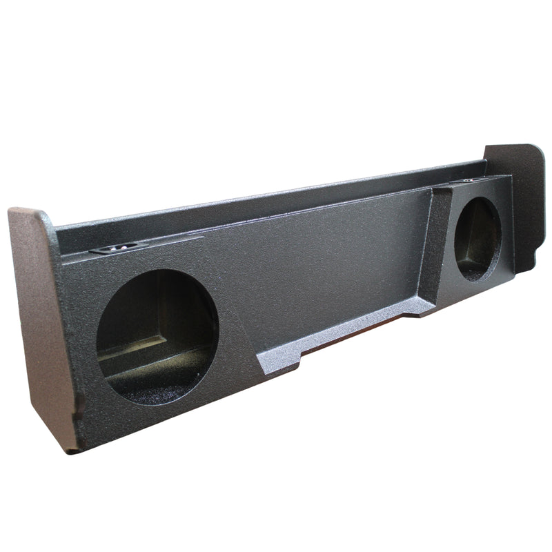 King Boxes 10" Dual Downfire Sealed Box 07-13 Silverado/Sierra Ext Cab AK-G36-10