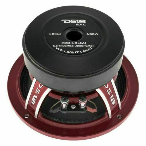 DS18 PRO-EXL64 6.5" Pro Audio Mid range Loud speaker 600 watt 4 ohm