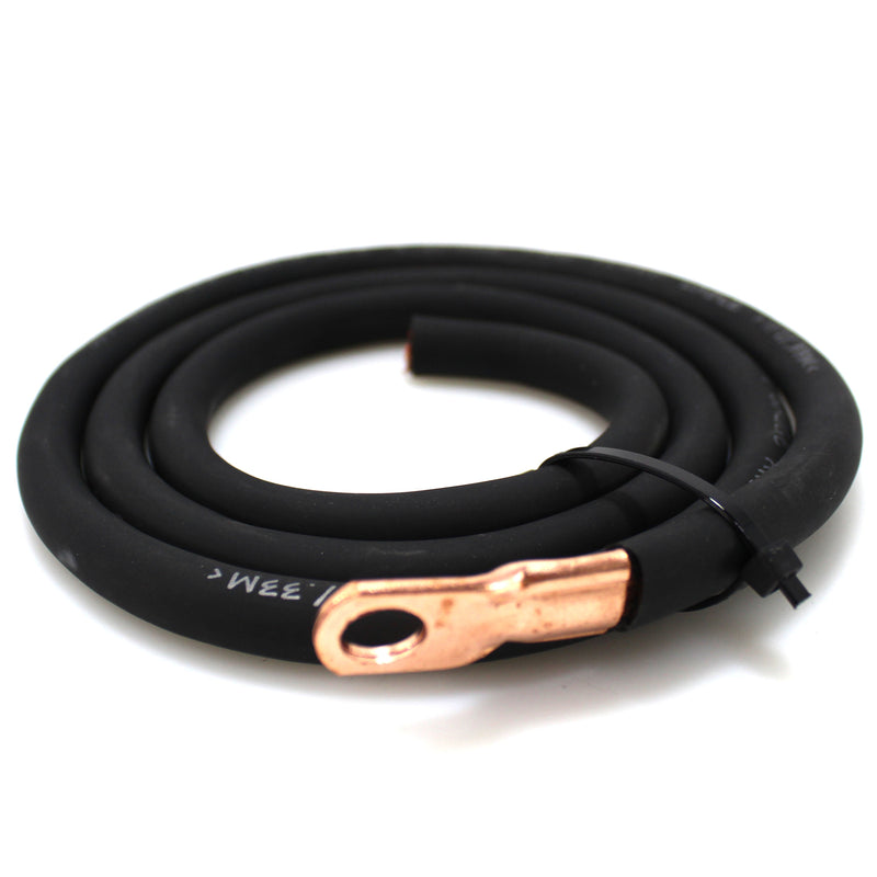 Sky High Car Audio 4GA OFC BIG 3 Battery Upgrade Kit Green Power Black Ground