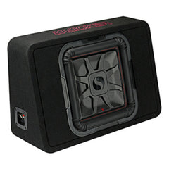 Kicker TL7T Series Compact 12" 600W RMS 2-Ohm Loaded Subwoofer Enclosure