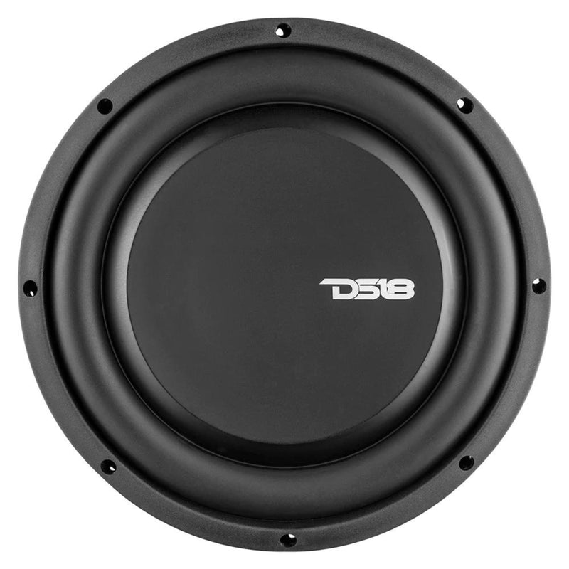DS18 10" Single Voice Coil 4 Ohm 1000 Watt Shallow Subwoofer PSW10.4S
