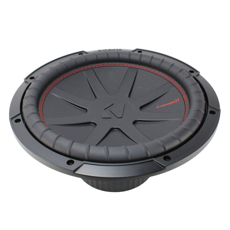Kicker CompR Series 12" Dual 2 Ohm Voice Coil Car Subwoofer 1000W Peak 48CWR122