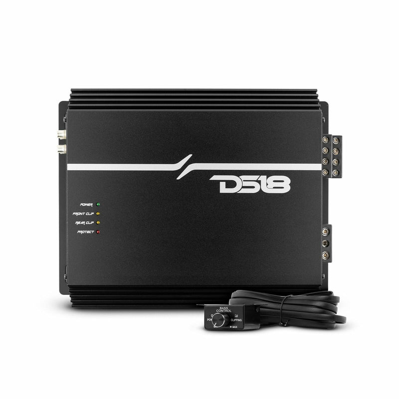 DS18 4 Channel Korean Amplifier Class A/B Full Range w/ Bass Knob EXL-P800X4