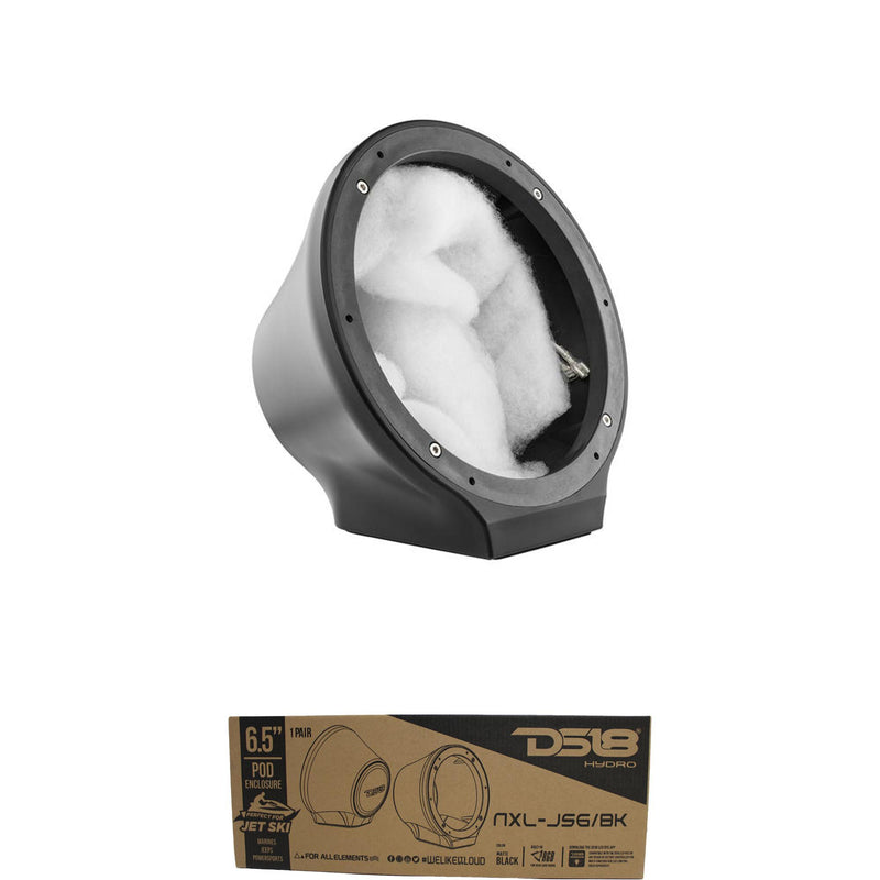 DS 18 6" Jet Ski, Marine, Jeep & UTV/ATV Pod Enclosure (NO SPEAKER) NXL-JS6-BK