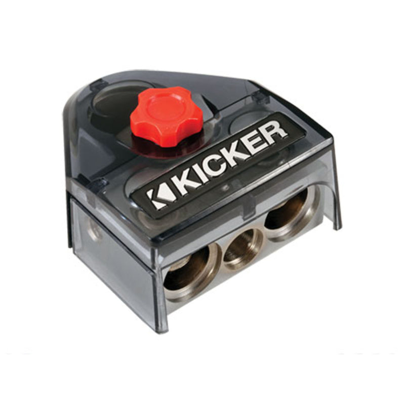 Kicker Pos/Neg Battery Terminal 2x 0 AWG - 8 AWG / 1x 4 AWG - 8 AWG 46BT4