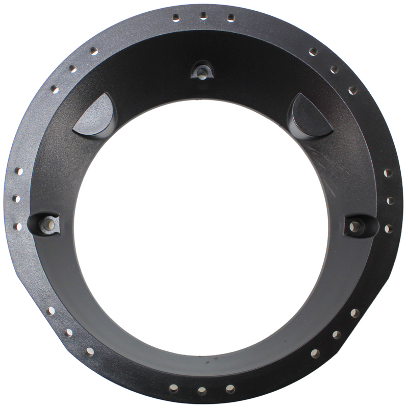 Audiopipe 6.5" to 6.75" Harley Davidson Speaker Adapter Ring Pair RING-HD-9813