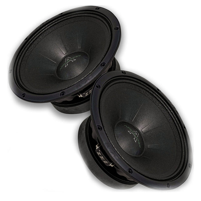Pair of Deaf Bonce 8 Mid-Bass Speakers 600W 4 Ohm w/ 1" Neo Tweeters 160W