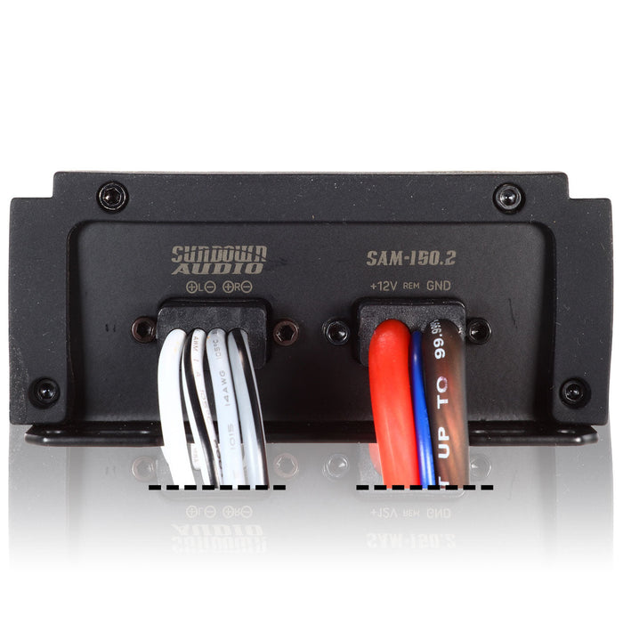 Sundown Audio 2Ch Micro Marine & Powersports Amplifier Class D 300W SAM-150.2