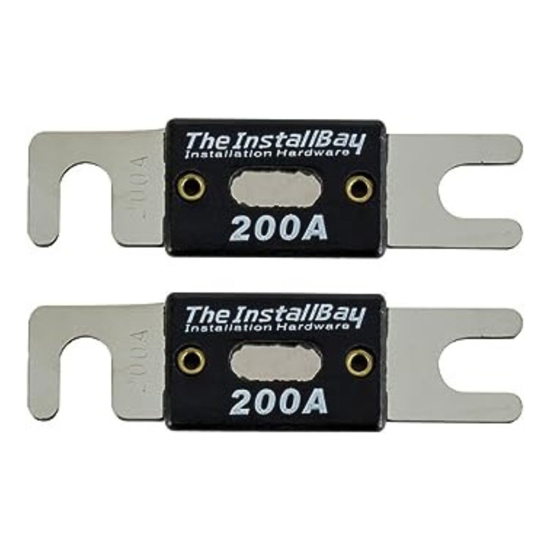 Install Bay ANL Blade Fuses 2 Pack 200 Amp Car Boat Truck Bike ANL-200