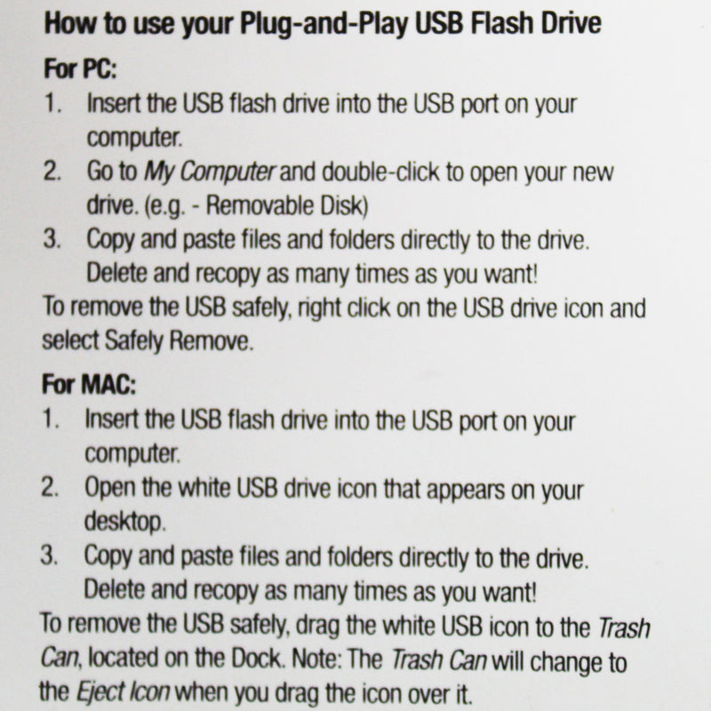 Big Jeff Audio 2 GB USB Flash Drive