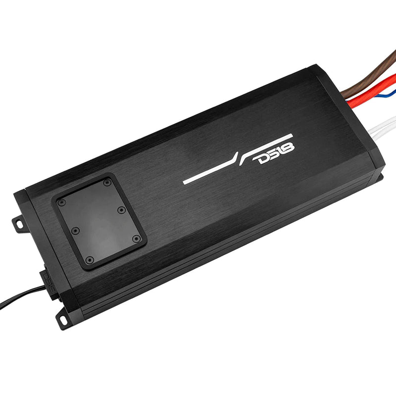 DS18 1 Ch Marine & Powersports Subwoofer Amp 2000W Class D w/ Fuse & Holder
