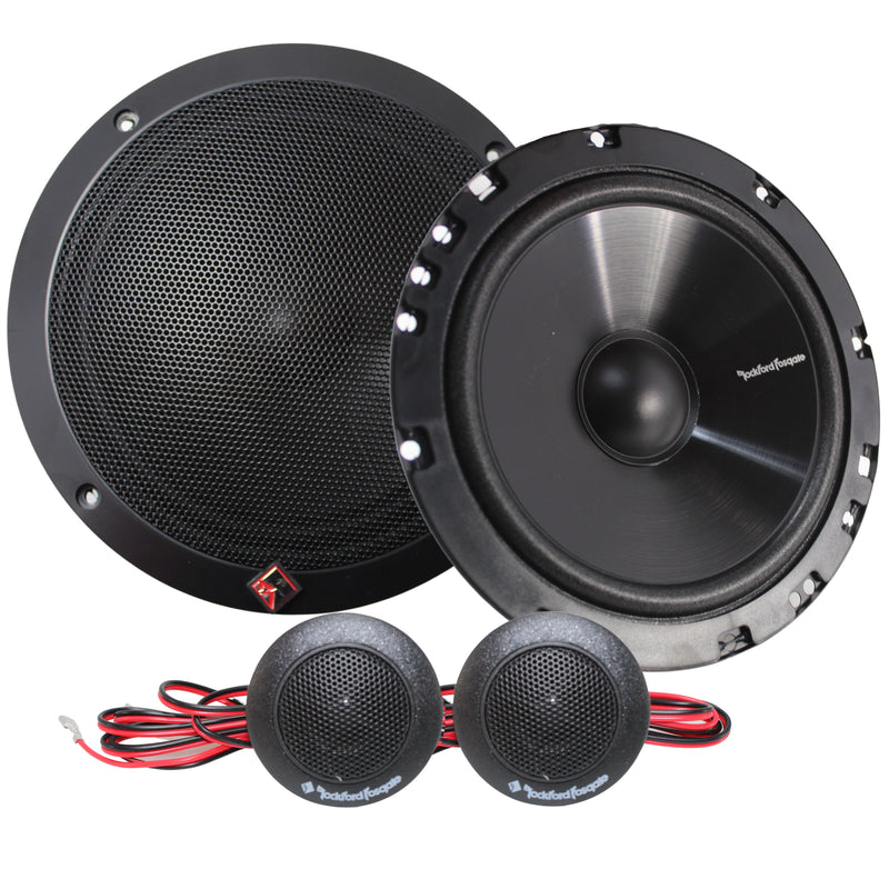 Rockford Fosgate 6.75" 2-Way Component Speakers & Tweeters 80W Peak 4Ohm R1675-S