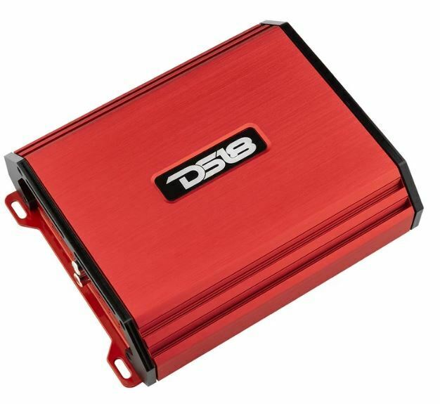 DS18 Select Red 1100 Watt 2 Channel Full Range Class AB Amplifier S1100.2