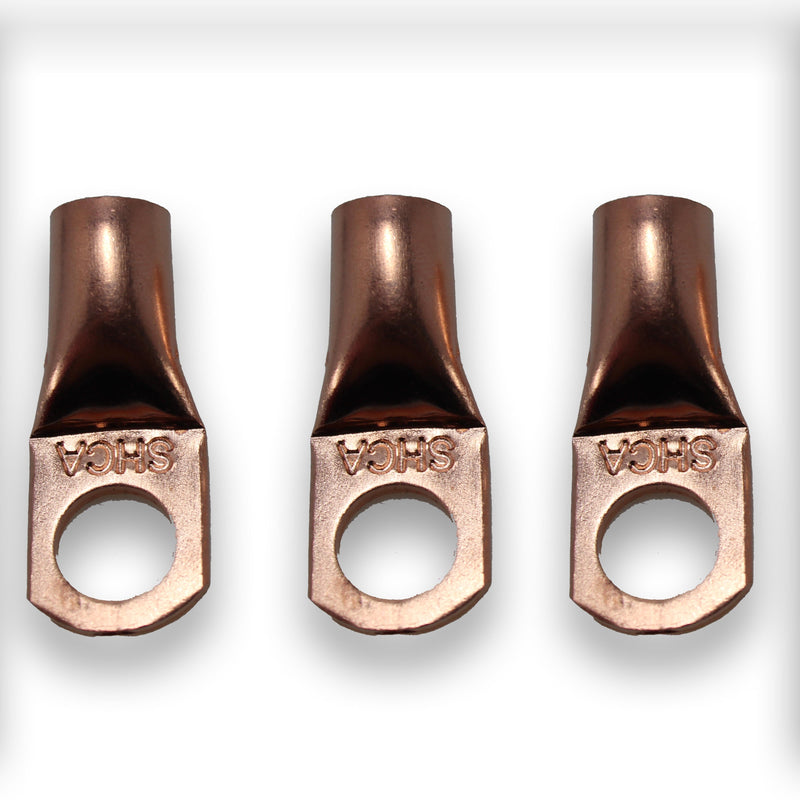 Sky High Car Audio 4GA OFC BIG 3 Battery Upgrade Kit Green Power Black Ground