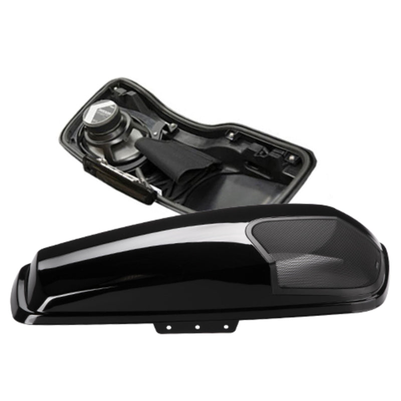 Kicker HDBL69VB Series Vivid Black Bag Lid Audio Kit f/ Harley Davidson '14 & UP
