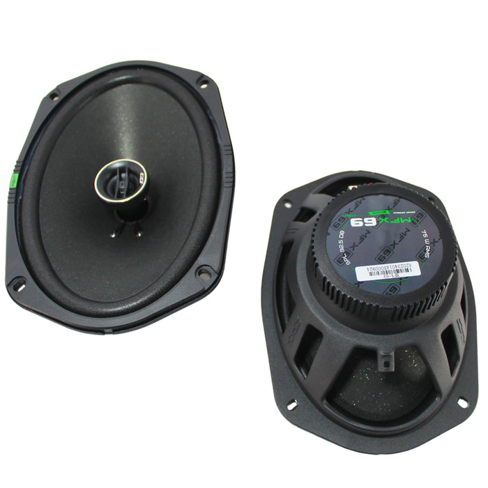 Deaf Bonce Machete MFX-69 Pair of 6x9" 150 Watts Max 4 Ohm Coaxial Speakers