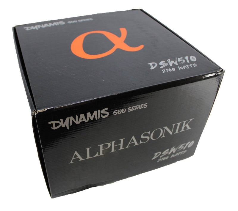 10" 2100W DYNAMIS 500 Series Subwoofer Dual 4 Ohm 2" Voice Coils DSW510
