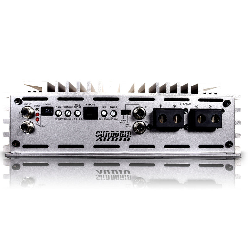 Sundown Car Audio 6000W 1 Ohm Class D Monoblock Amplifier w/ Bass Control SALT-6