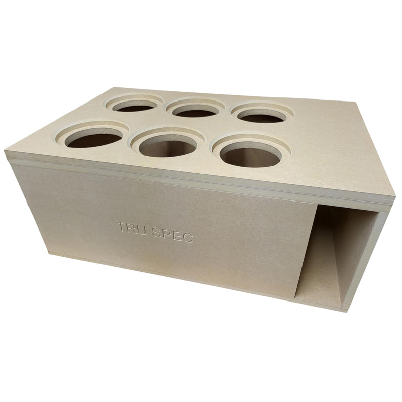 Tru Spec Back Vented Prefab Six Up Port 6.5" Subwoofer Enclosure